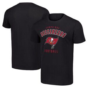 Starter Black Tampa Bay Buccaneers Unisex T-Shirt 73
